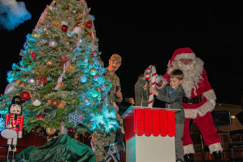 CFAY Ikego Heights Housing Area Tree Lighting Ceremony, Dec. 6, 2024