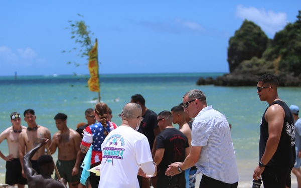 Hare is back!! Schwab Marines Enjoy Okinawan Traditional Dragon Boat Race / ハーレーが帰ってきた！　地元伝統行事を楽しむ海兵隊