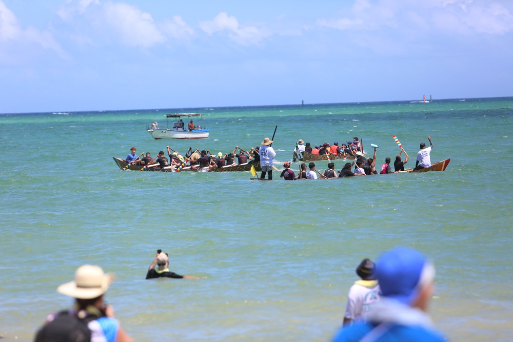 Hare is back!! Schwab Marines Enjoy Okinawan Traditional Dragon Boat Race / ハーレーが帰ってきた！　地元伝統行事を楽しむ海兵隊