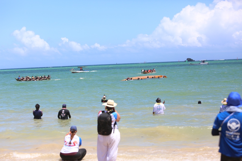 Hare is back!! Schwab Marines Enjoy Okinawan Traditional Dragon Boat Race / ハーレーが帰ってきた！　地元伝統行事を楽しむ海兵隊