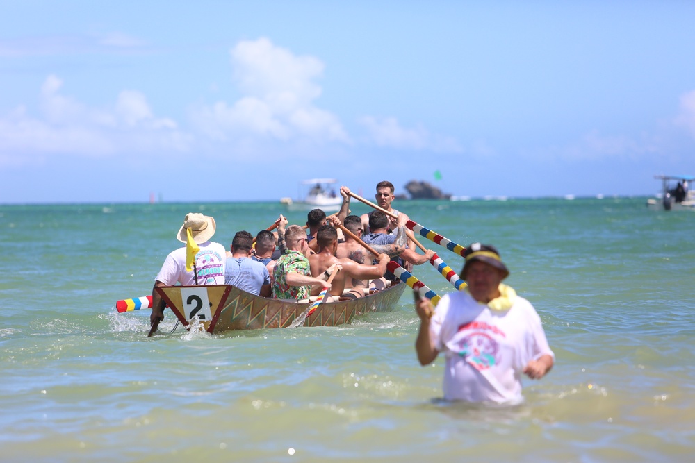 Hare is back!! Schwab Marines Enjoy Okinawan Traditional Dragon Boat Race / ハーレーが帰ってきた！　地元伝統行事を楽しむ海兵隊