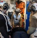 USS Ronald Reagan (CVN 76) conducts flight deck drills.