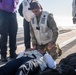 USS Ronald Reagan (CVN 76) conducts flight deck drills.