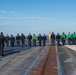 USS Ronald Reagan (CVN 76) conducts flight deck drills.