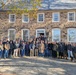 Officers of the 353d CACOM Visit the Historic Conference House