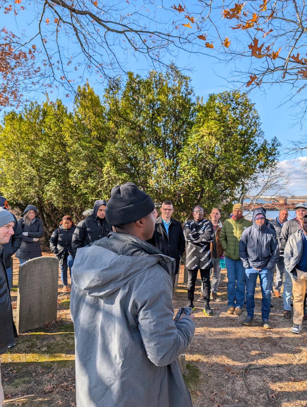 LT Bracey Briefs the Battle of Staten Island