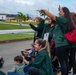 Santa flies over Naval Hospital Guam with HSC 25