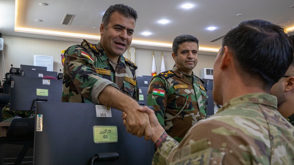 Advisors Advise, Assist and Enable Peshmerga 1st Division