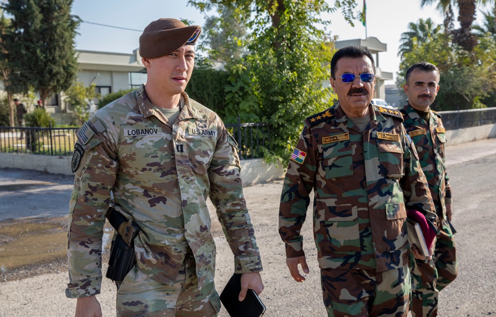 Advisors Advise, Assist and Enable Peshmerga 1st Division