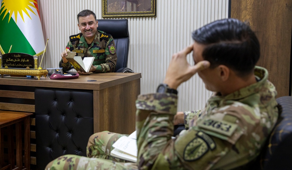 Advisors Advise, Assist and Enable Peshmerga 1st Division