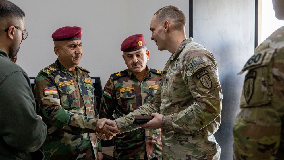 Advisors Advise, Assist and Enable Peshmerga 1st Division