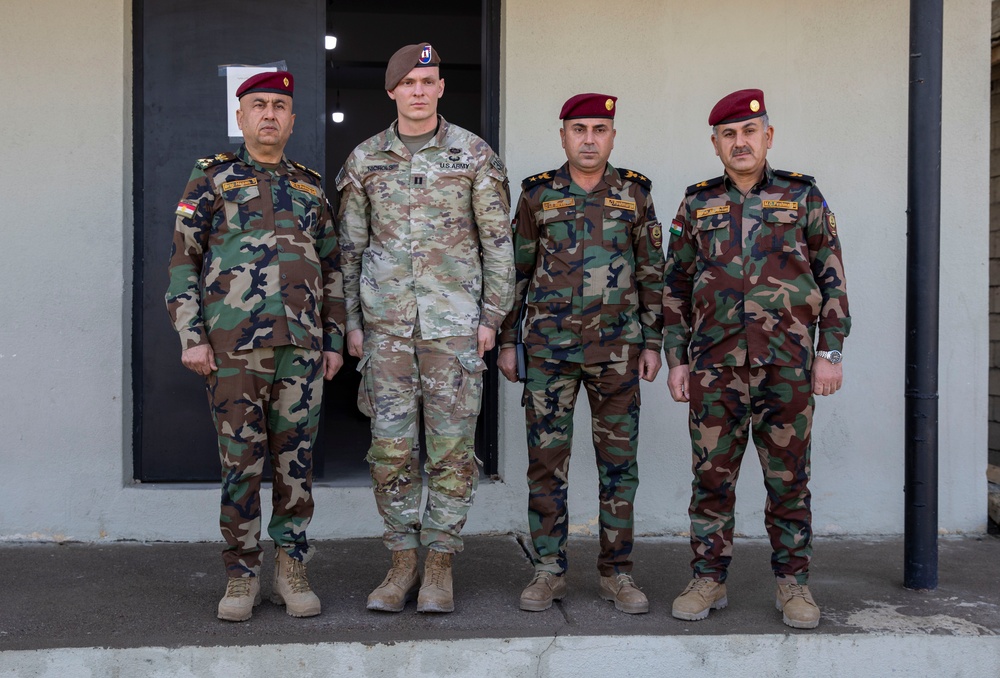 Advisors Advise, Assist and Enable Peshmerga 1st Division