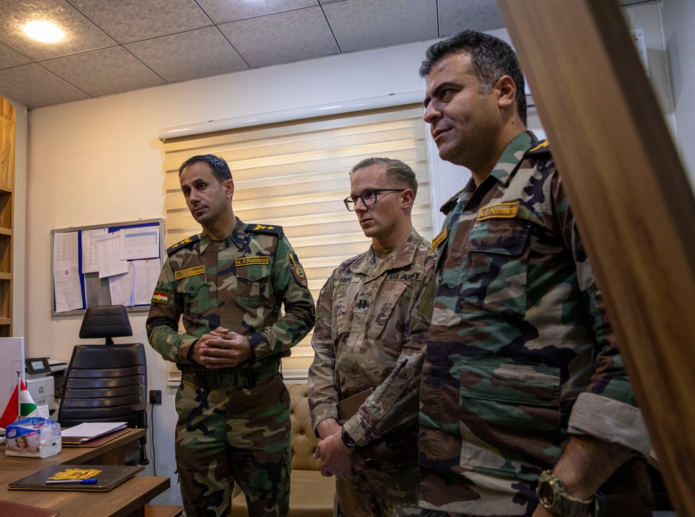 Advisors Advise, Assist and Enable Peshmerga 1st Division