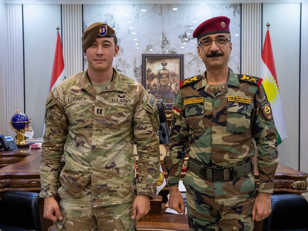 Advisors Advise, Assist and Enable Peshmerga 1st Division