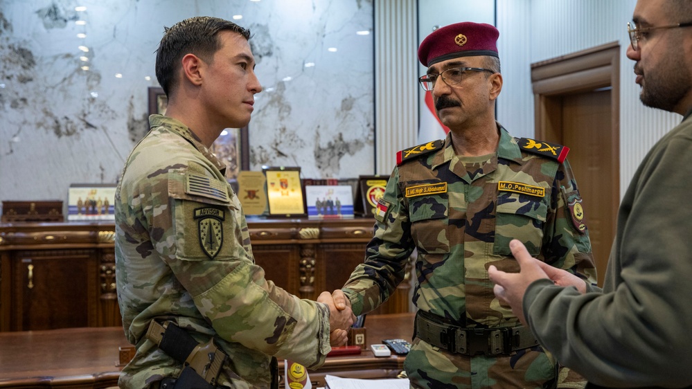 Advisors Advise, Assist and Enable Peshmerga 1st Division