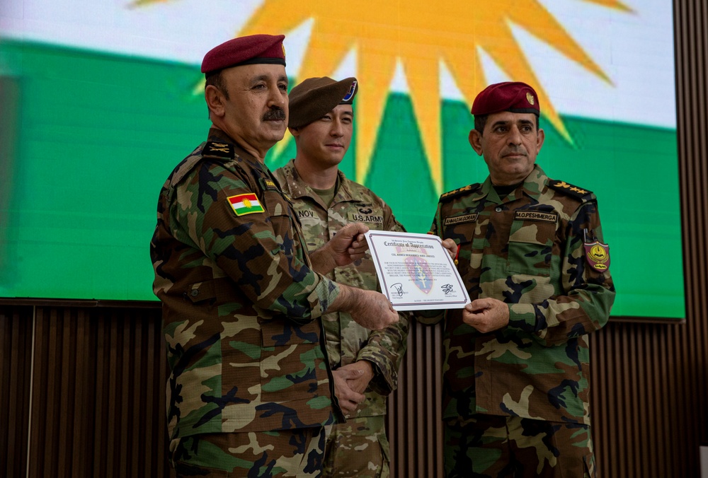 Advisors Highlight Peshmerga 3rd Division Achievements