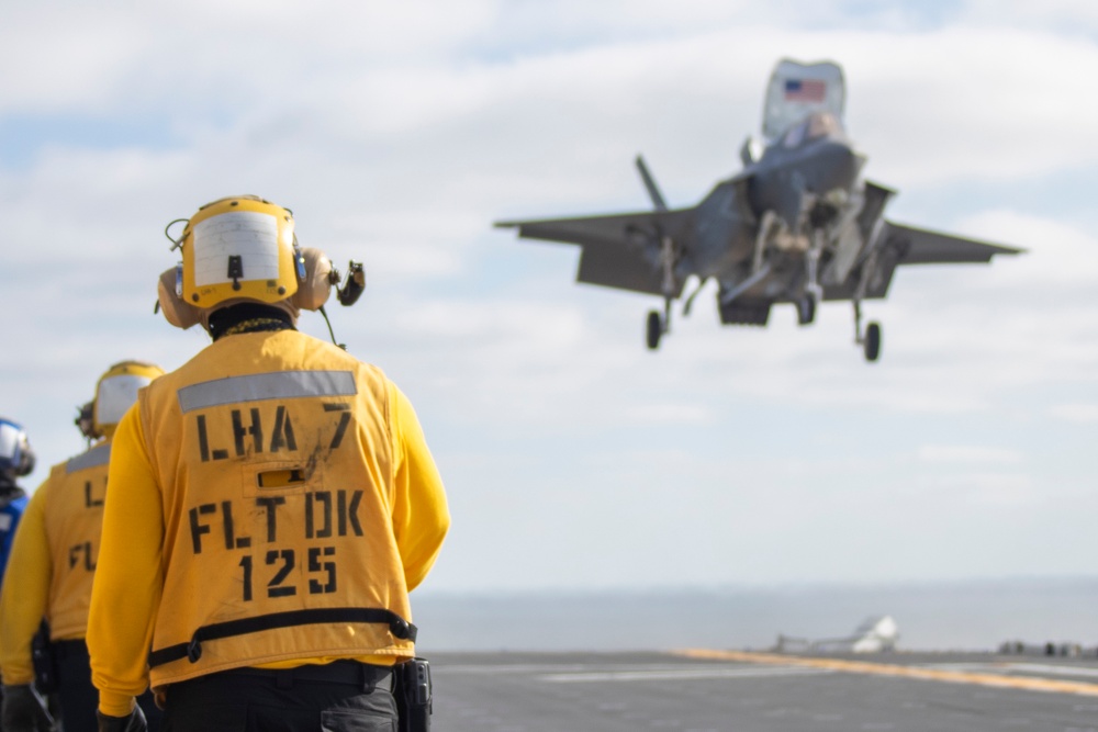 U.S. Sailors and Marines Conduct Flight Ops During Steel Knight 24