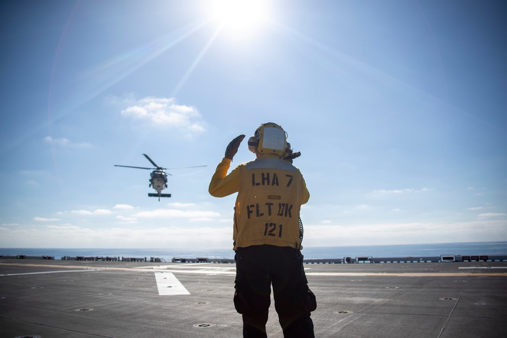 U.S. Sailors and Marines Conduct Flight Ops During Steel Knight 24