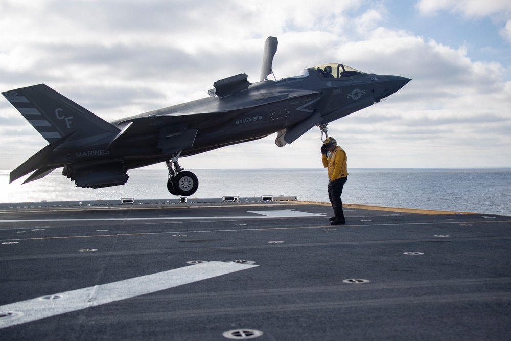 U.S. Sailors and Marines Conduct Flight Ops During Steel Knight 24