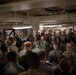 Tripoli’s XO Welcomes Marines from VMFA-211 Aboard the Ship