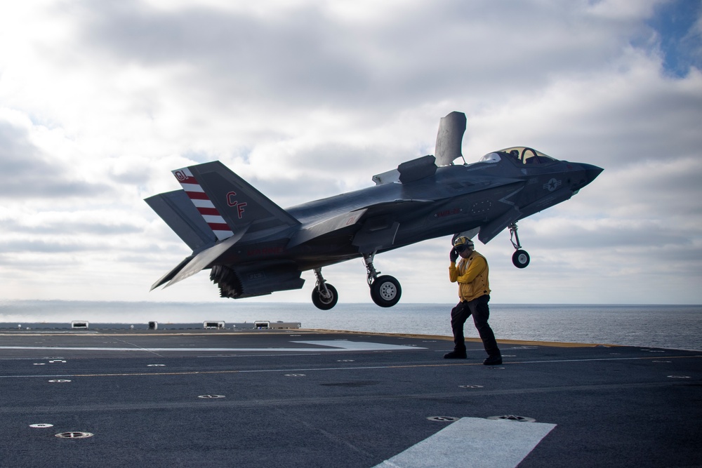 U.S. Sailors and Marines Conduct Flight Ops During Steel Knight 24