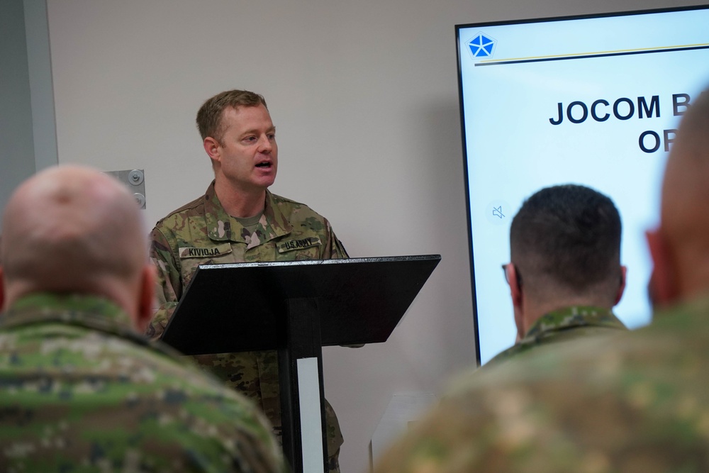 1st Cav Conducts Battle Staff Training in Romania