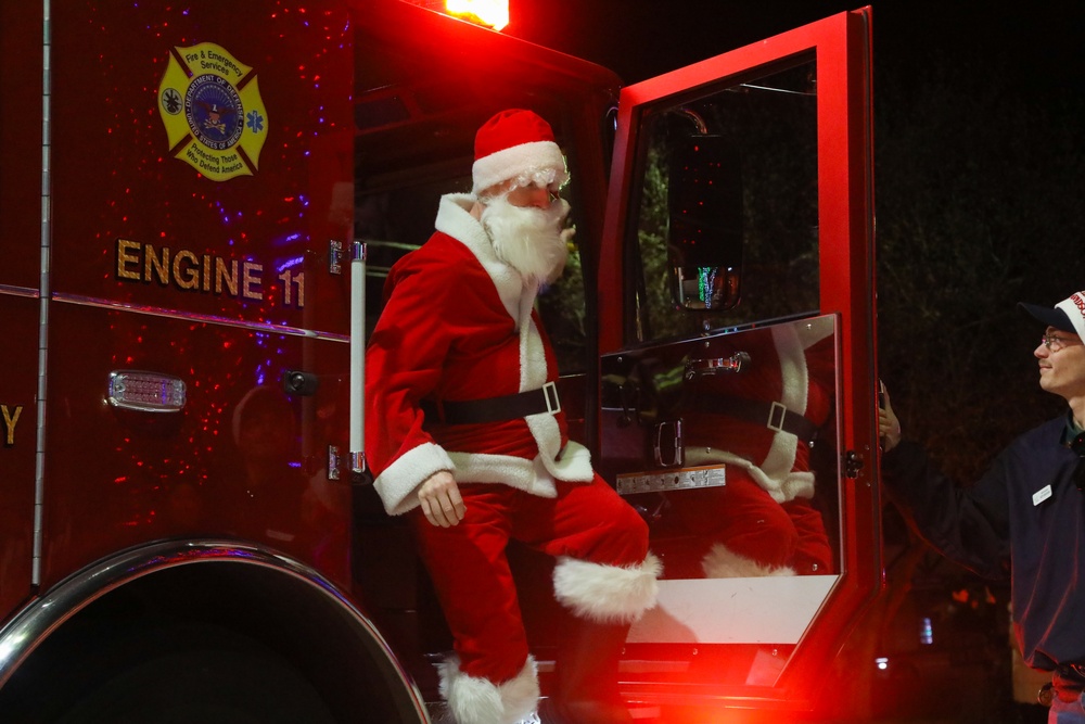 Camp Casey celebrates annual holiday tree lighting ceremony