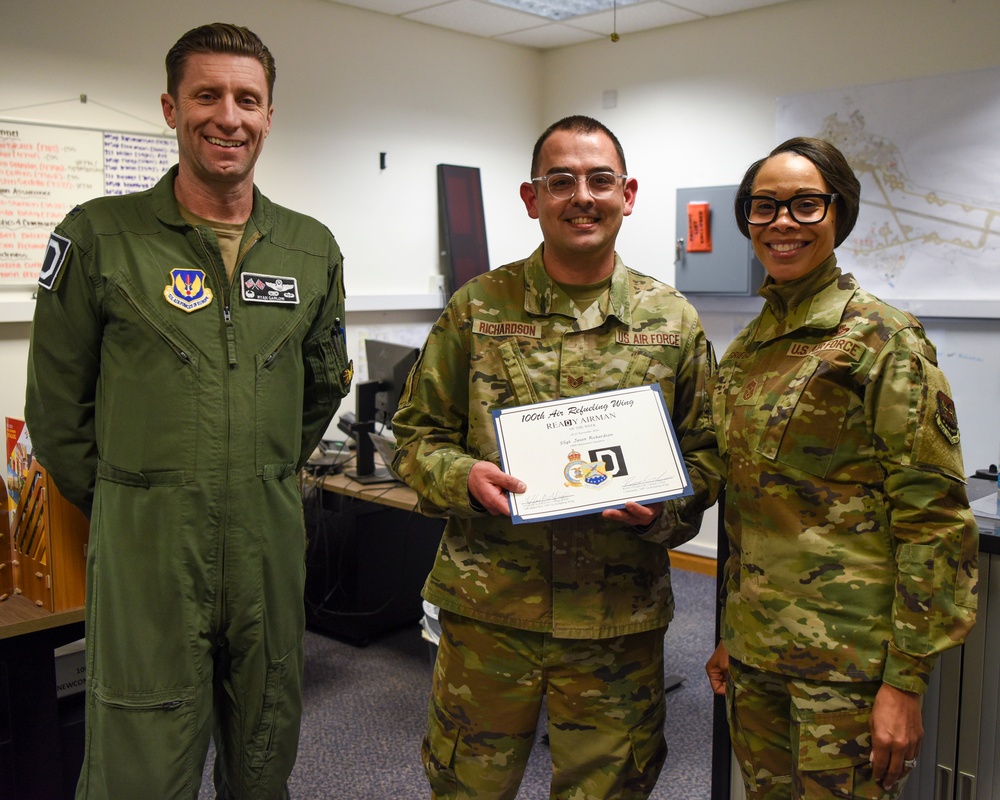 ReaDy Airman of the Week: 100th MXS Resource Advisor