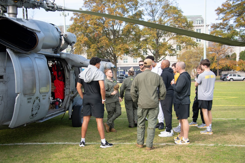 USNA HOST ANNUAL VETERANS CLASSIC TEAMS TOUR