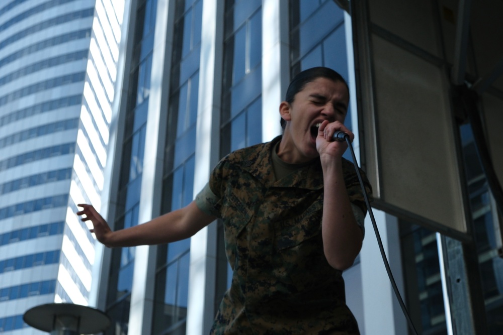 Ordnance to an Audience: US Marine changes trajectory to pursue passion in singing