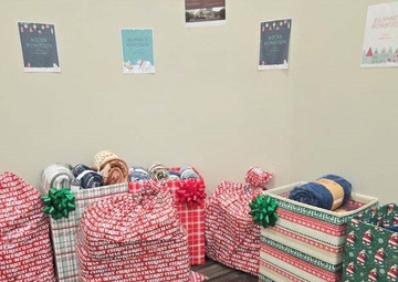 Redstone Arsenal Army civilians donate holiday essentials to state veterans home in Alabama