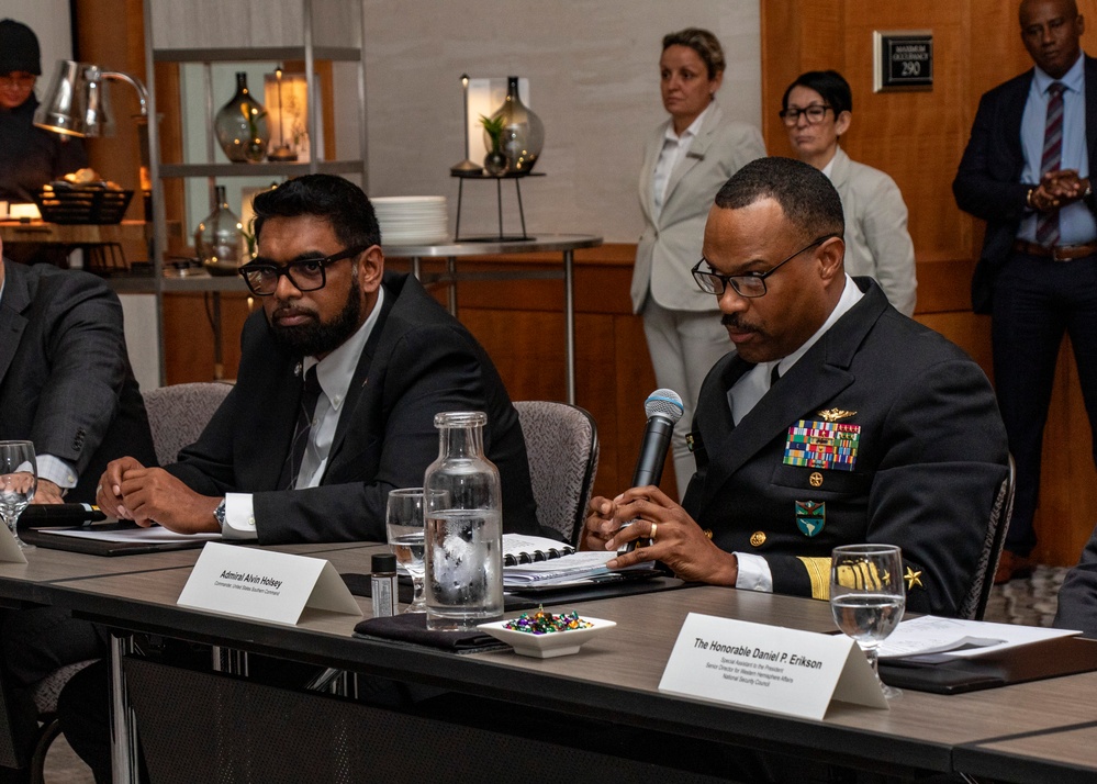 President of Guyana, SOUTHCOM Commander Speak at The Wilson Center