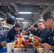 IKE Celebrates Thanksgiving in Naval Station Norfolk