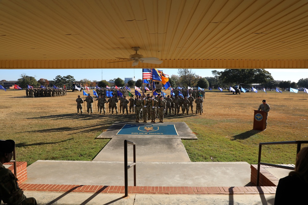 1st Aviation Brigade Change of Responsibility 6DEC24