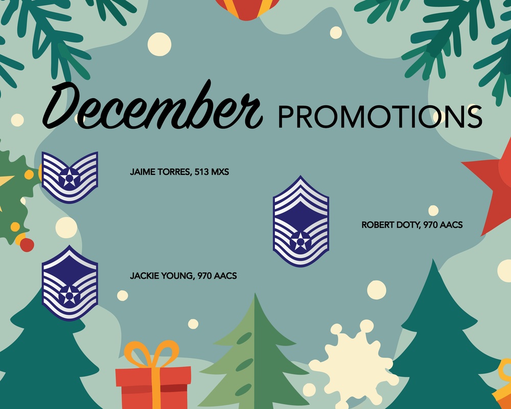 513 ACG December Enlisted Promotions