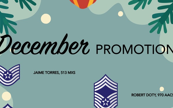 513 ACG December Enlisted Promotions