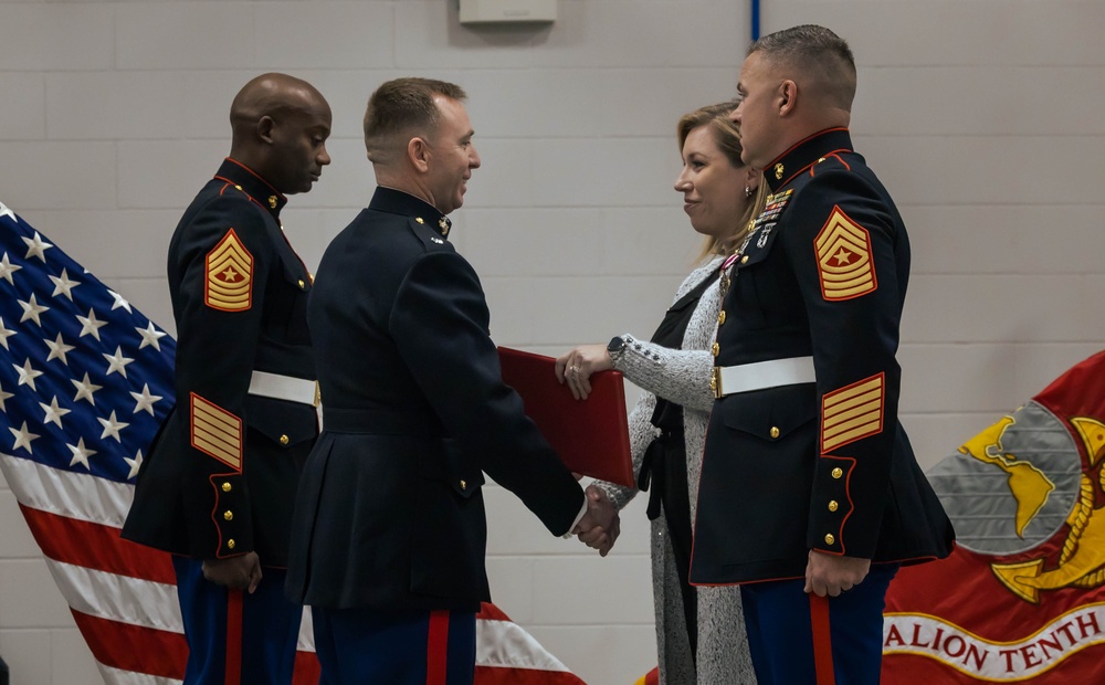 Sgt. Maj. Doty Retirement Ceremony