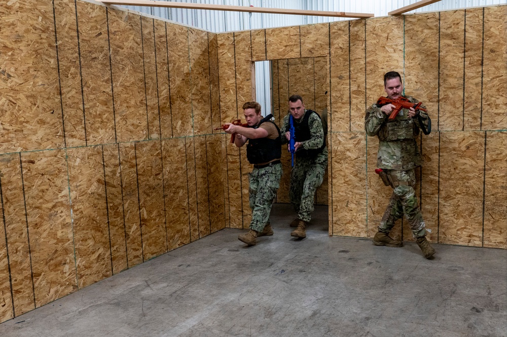 NCIS REACT team leads training with Tinker Airmen and Sailors