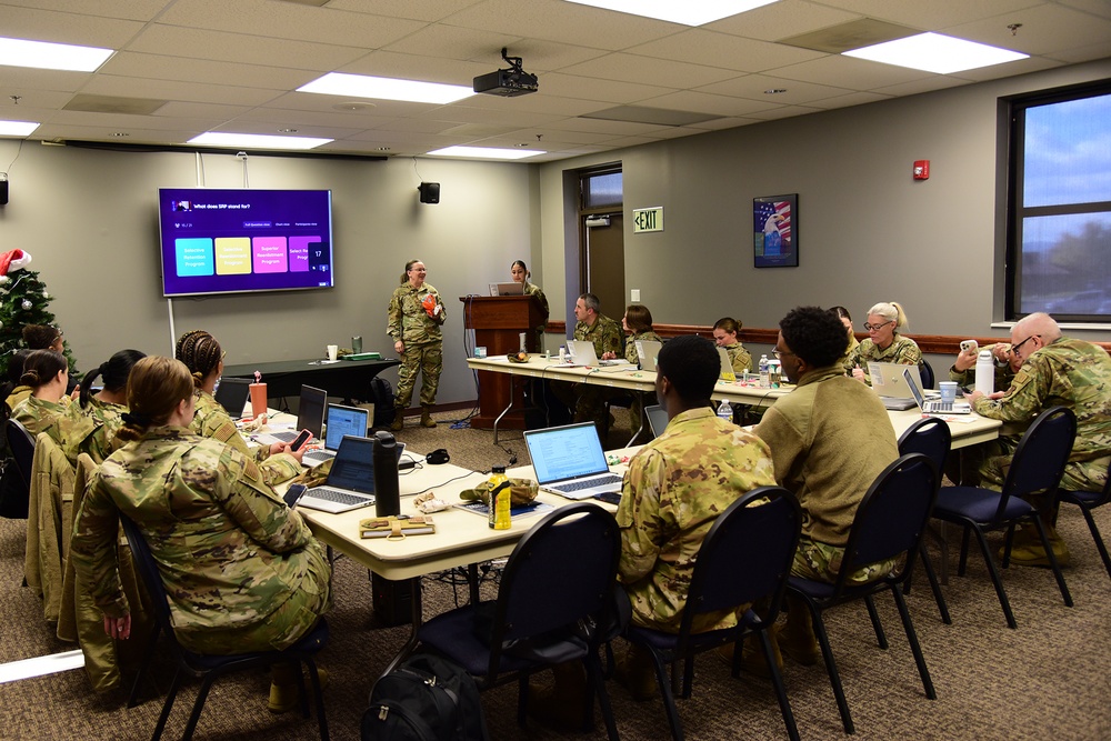 Commander's support staff sharpens skills