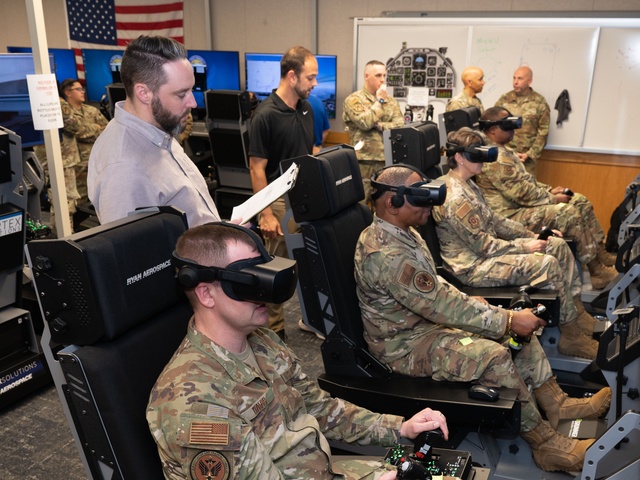 AETC Surgeon General tours Vance AFB