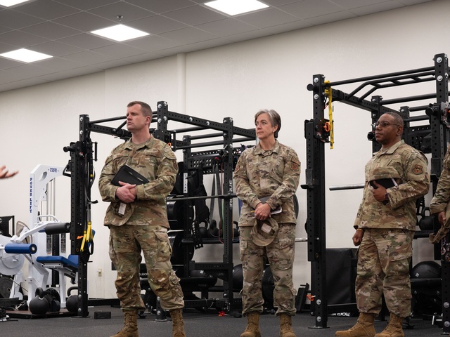 AETC Surgeon General tours Vance AFB