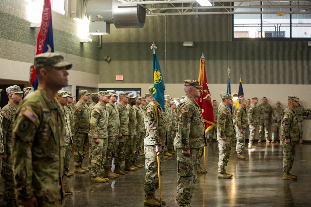 30th Troop Command Change of Command Ceremony