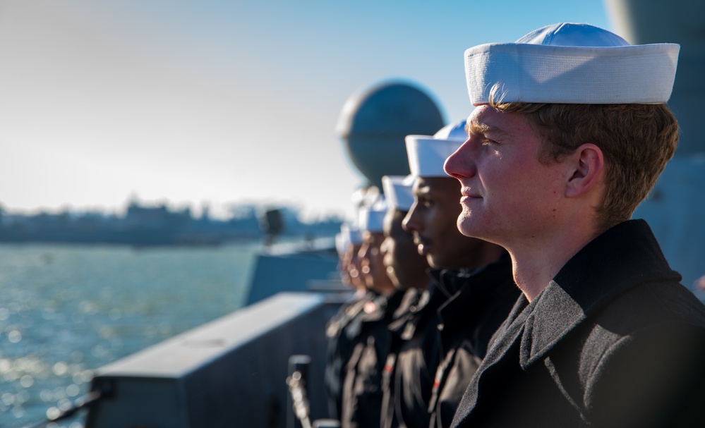 USS New York Returns From 2024 Deployment