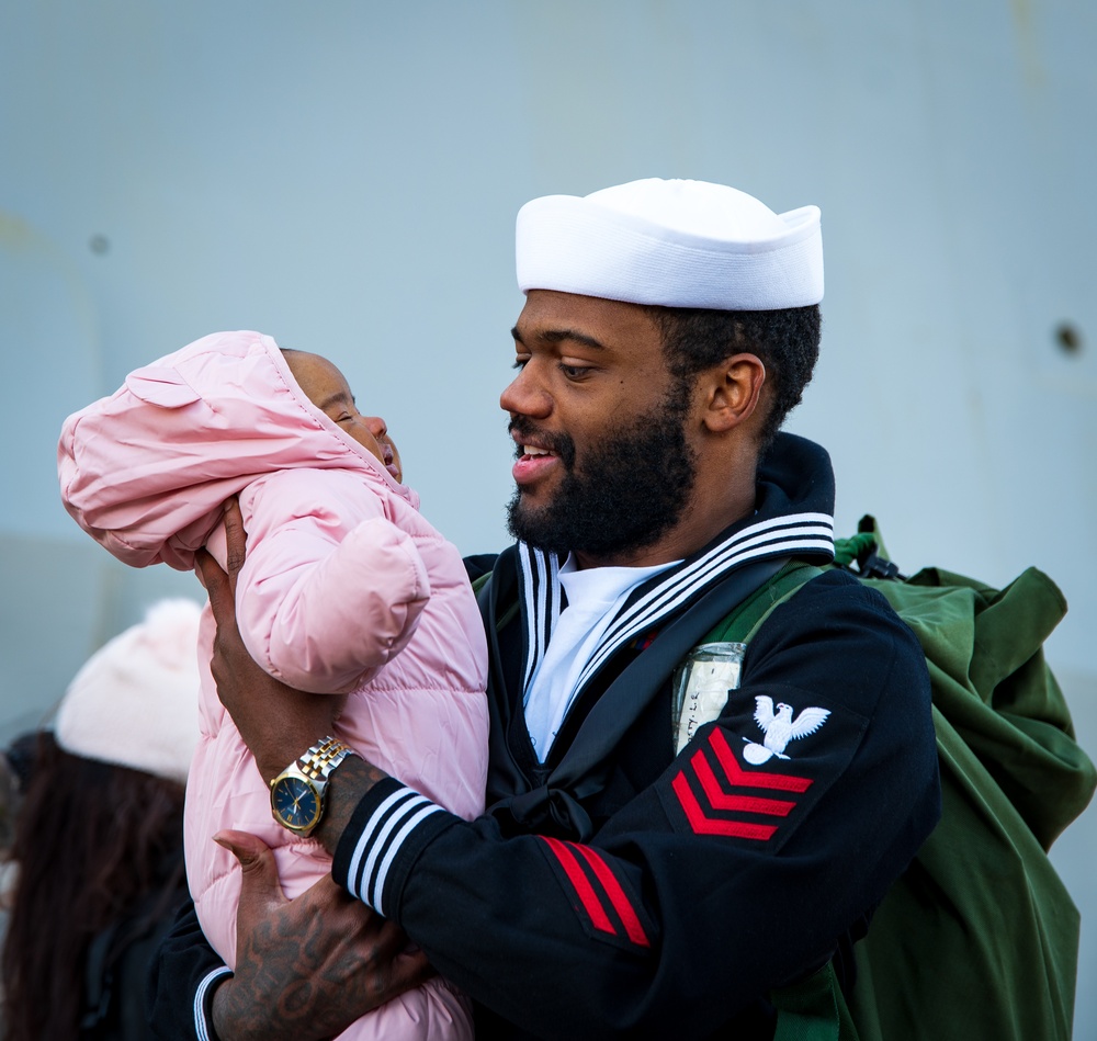 USS New York Returns From 2024 Deployment