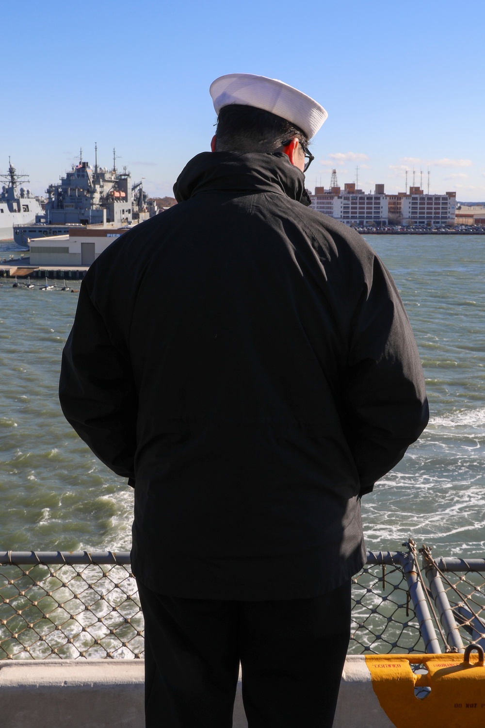 USS Wasp Return to Homeport