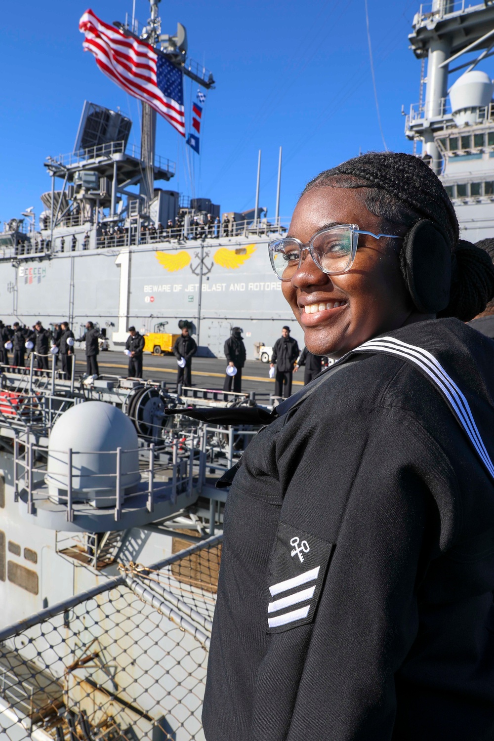 USS Wasp Return to Homeport