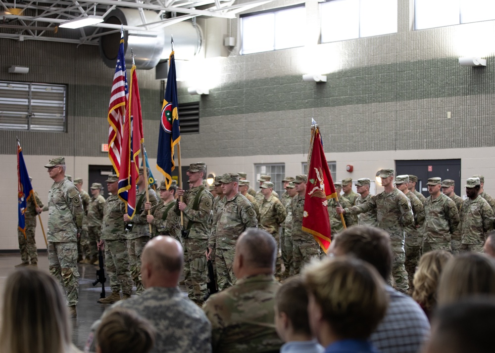 30th Troop Command Change of Command Ceremony