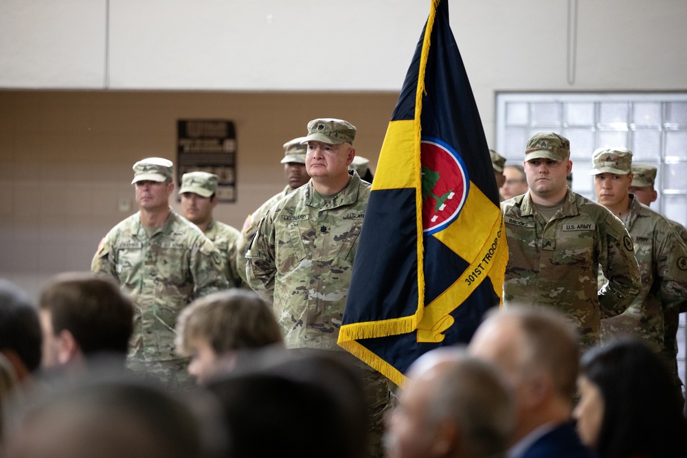 30th Troop Command Change of Command Ceremony