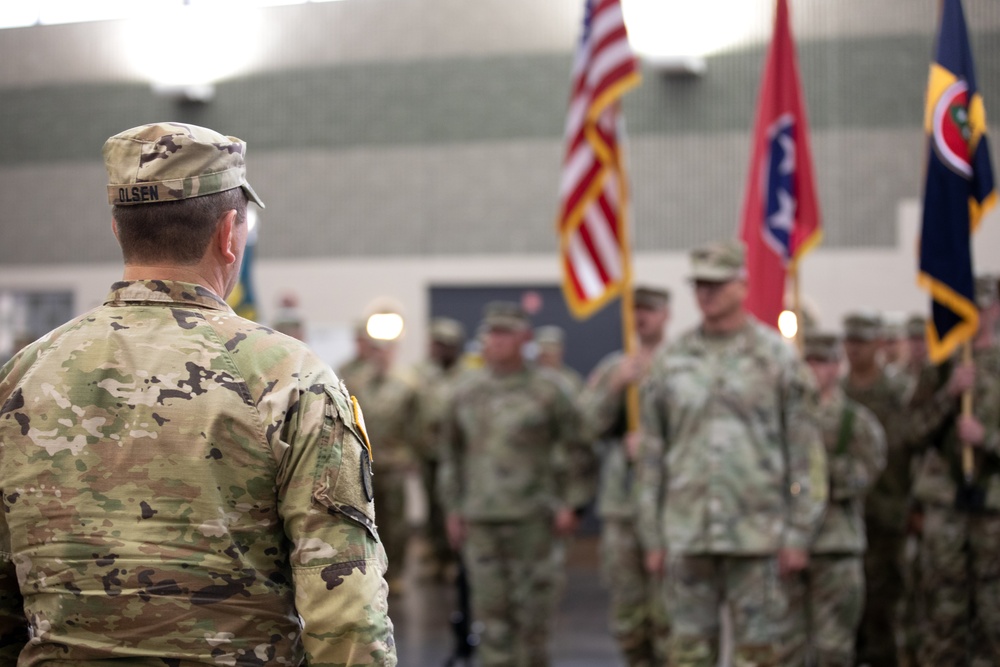 30th Troop Command Change of Command Ceremony