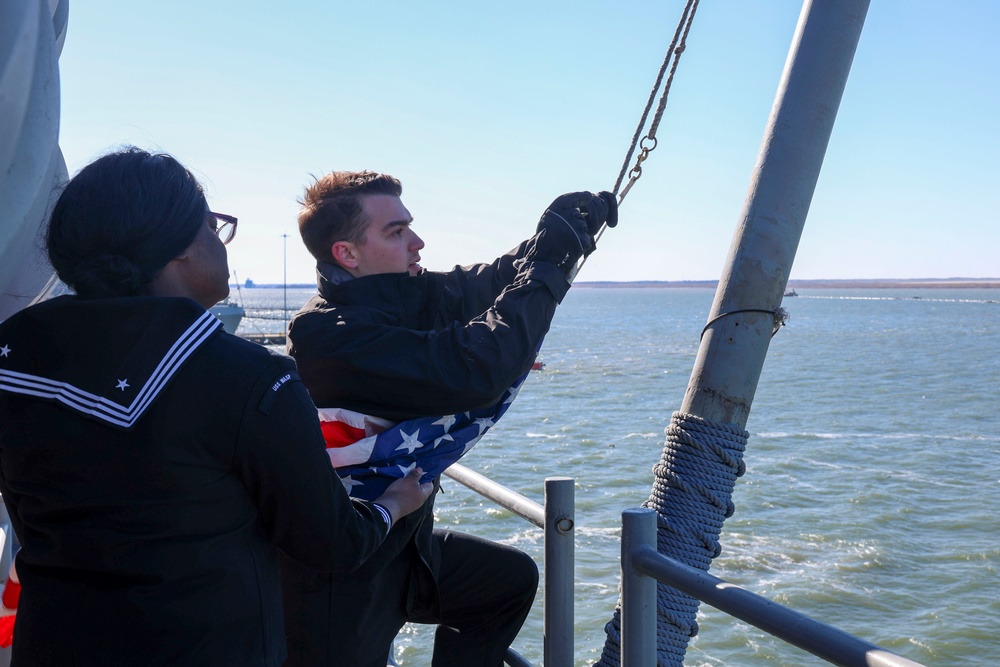 USS Wasp Return to Homeport